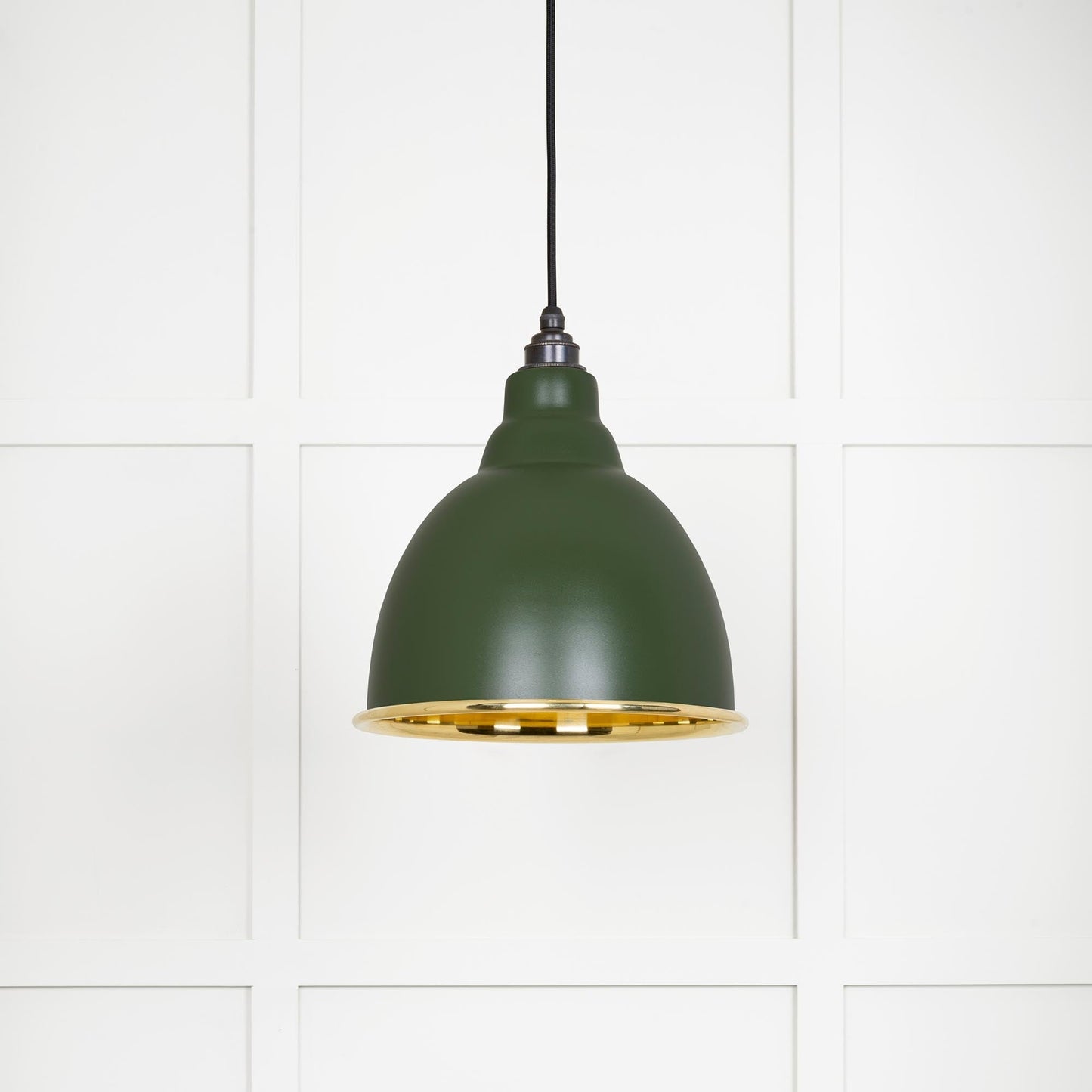 From The Anvil Smooth Brass Brindley Pendant