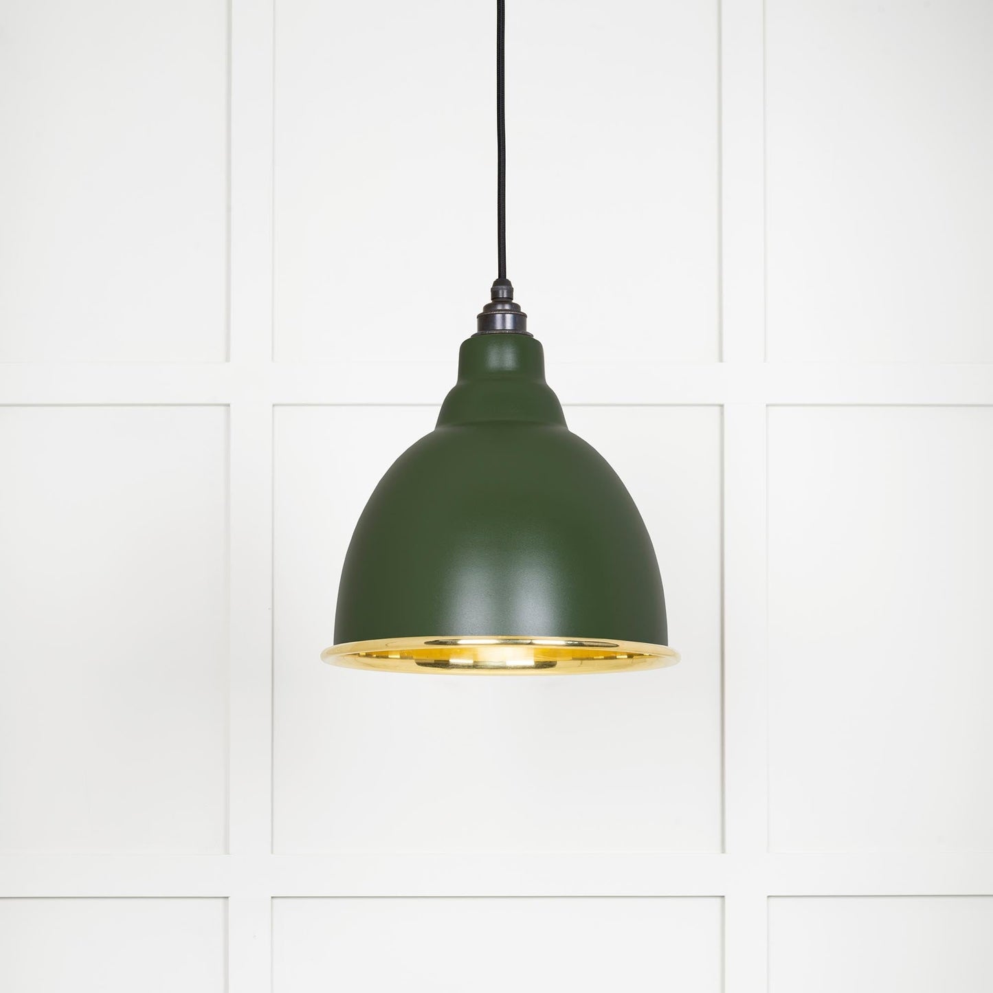 From The Anvil Smooth Brass Brindley Pendant