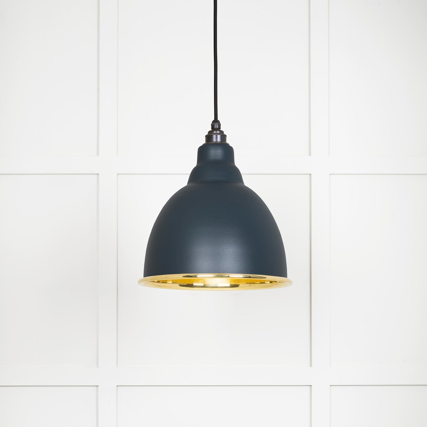 From The Anvil Smooth Brass Brindley Pendant