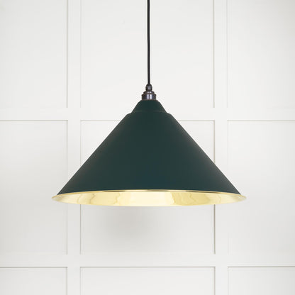 From The Anvil Smooth Brass Hockley Pendant