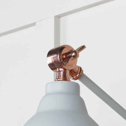 From The Anvil Smooth Copper Brindley Wall Light - Hot Tub Shop