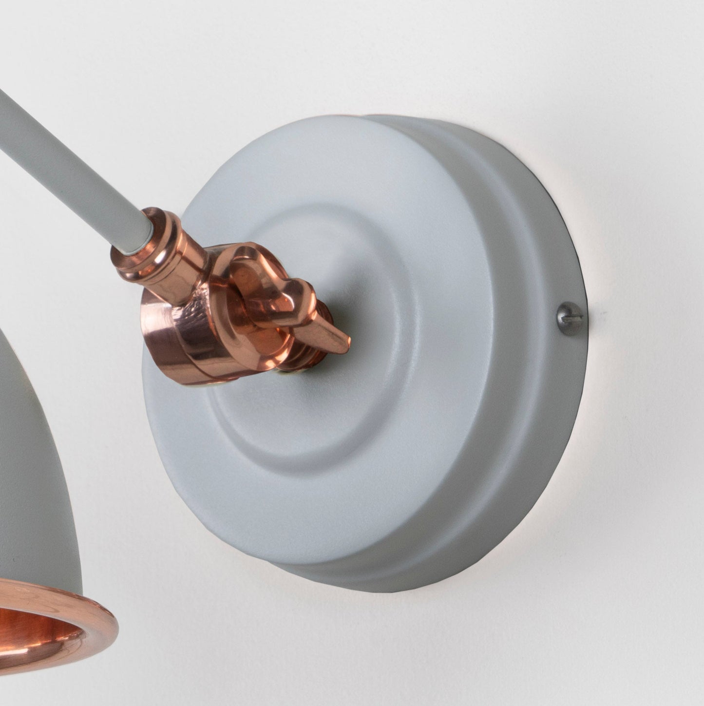 From The Anvil Smooth Copper Brindley Wall Light - Hot Tub Shop