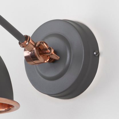 From The Anvil Smooth Copper Brindley Wall Light - Hot Tub Shop
