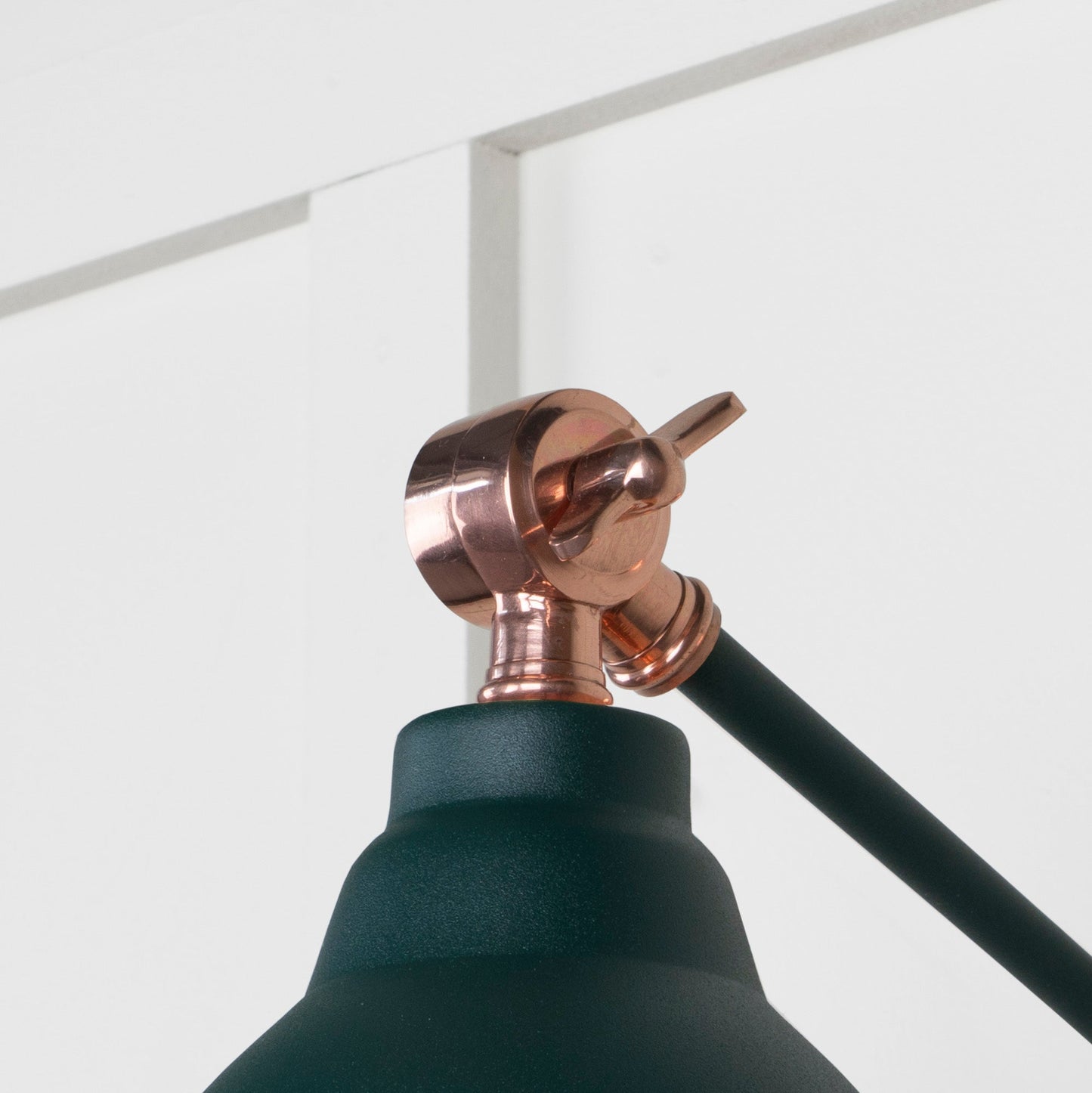 From The Anvil Smooth Copper Brindley Wall Light - Hot Tub Shop