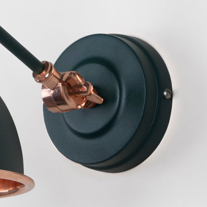 From The Anvil Smooth Copper Brindley Wall Light - Hot Tub Shop