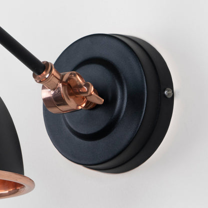 From The Anvil Smooth Copper Brindley Wall Light - Hot Tub Shop