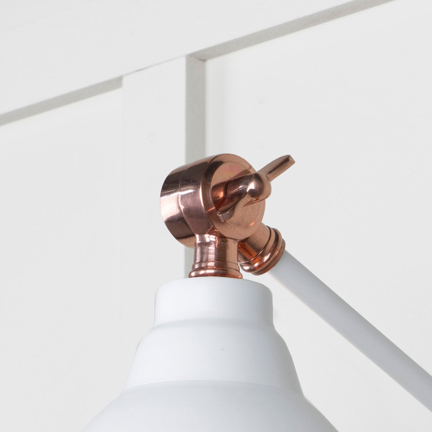 From The Anvil Smooth Copper Brindley Wall Light - Hot Tub Shop