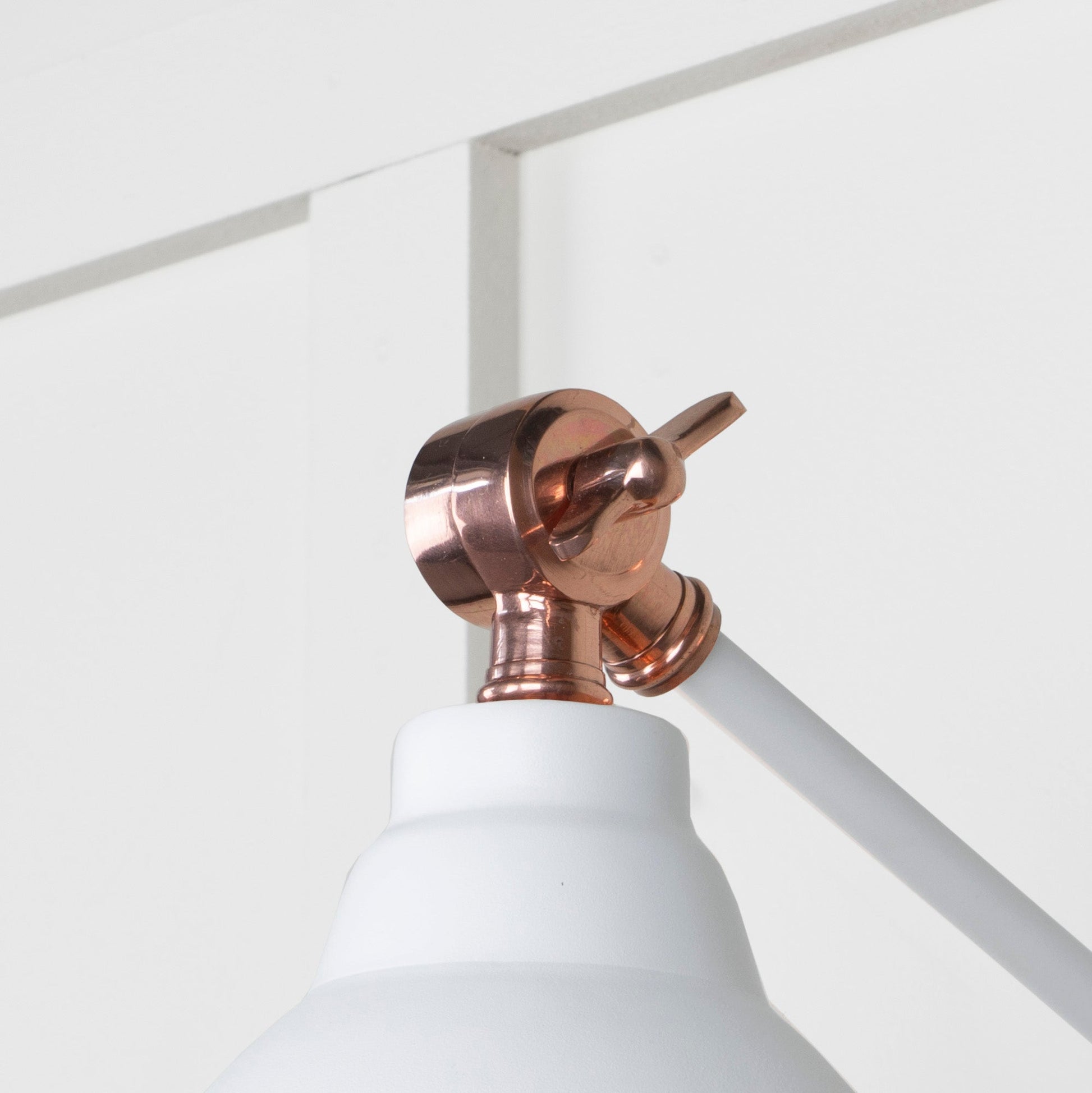 From The Anvil Smooth Copper Brindley Wall Light - Hot Tub Shop