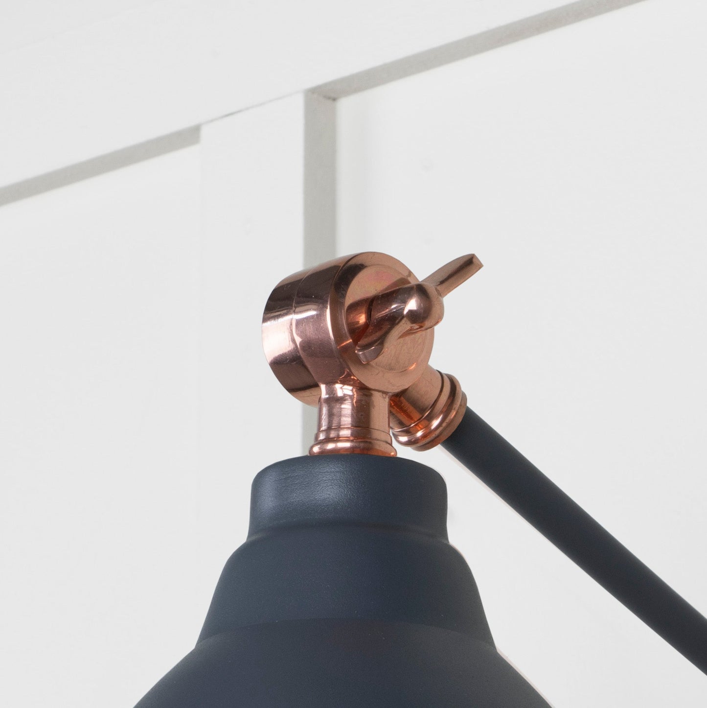 From The Anvil Smooth Copper Brindley Wall Light - Hot Tub Shop