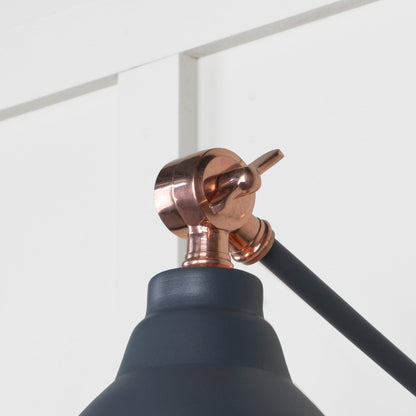 From The Anvil Smooth Copper Brindley Wall Light - Hot Tub Shop