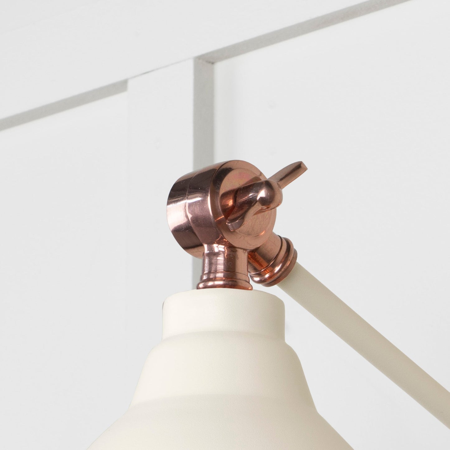 From The Anvil Smooth Copper Brindley Wall Light - Hot Tub Shop