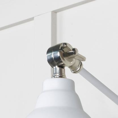 From The Anvil Smooth Nickel Brindley Wall Light