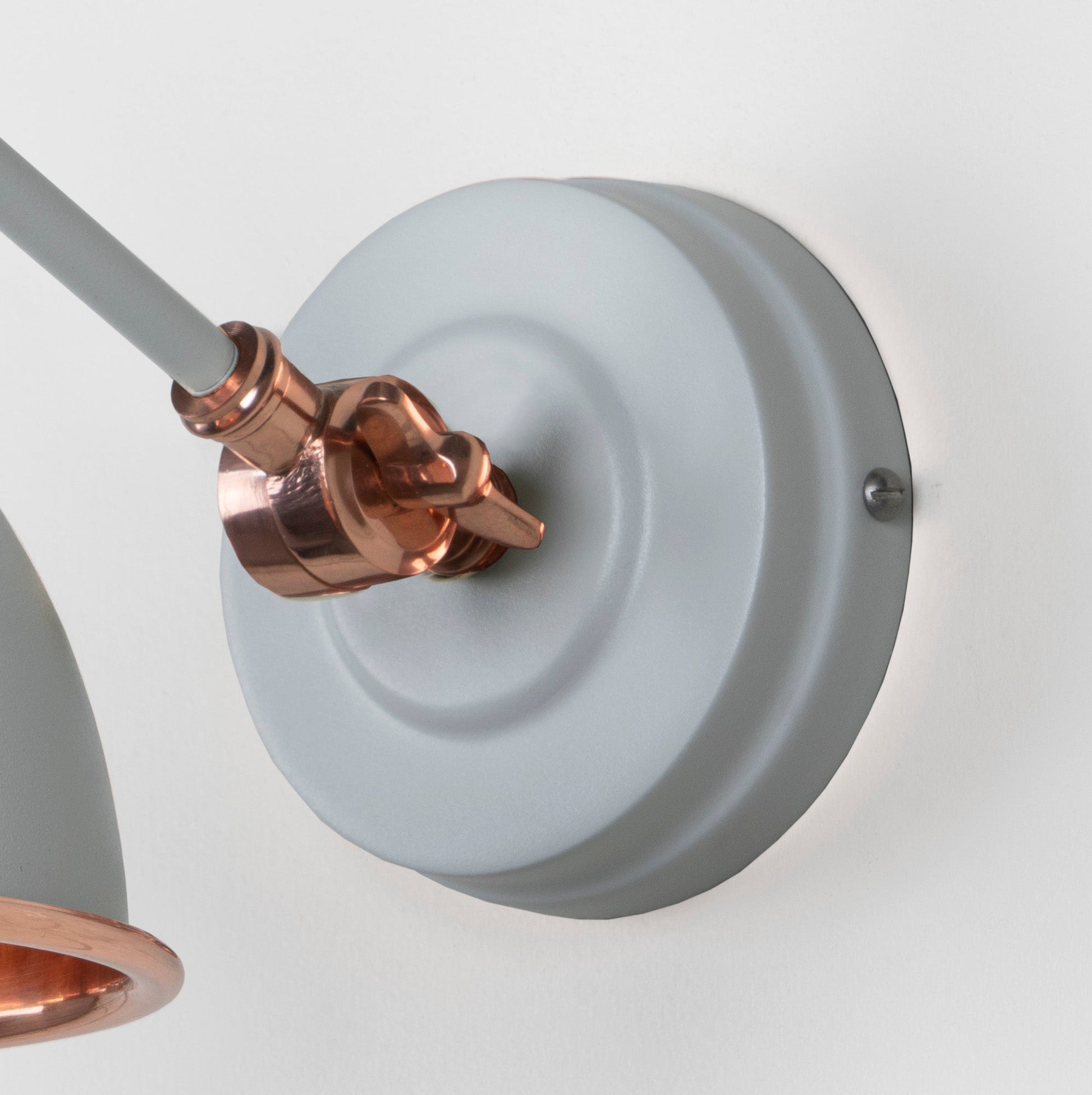 From The Anvil Hammered Copper Brindley Wall Light - Hot Tub Shop