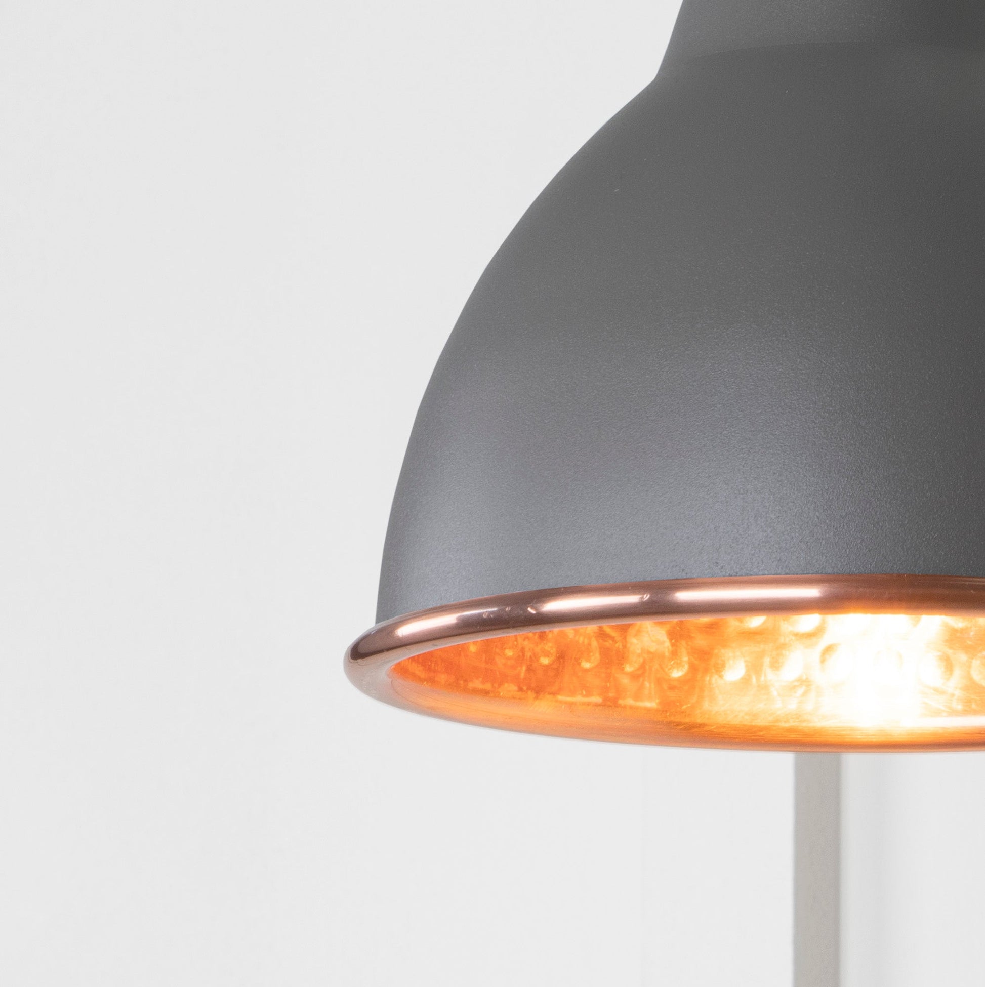 From The Anvil Hammered Copper Brindley Wall Light - Hot Tub Shop