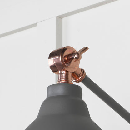 From The Anvil Hammered Copper Brindley Wall Light - Hot Tub Shop
