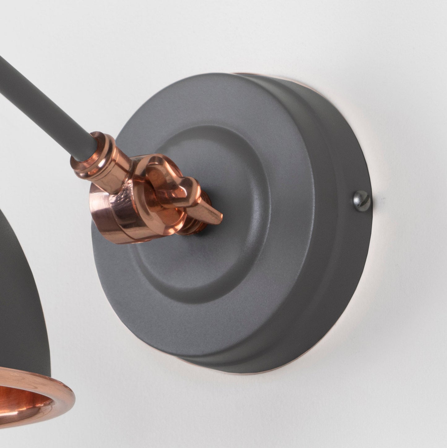 From The Anvil Hammered Copper Brindley Wall Light - Hot Tub Shop