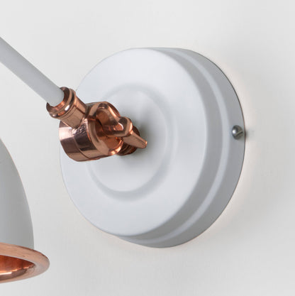 From The Anvil Hammered Copper Brindley Wall Light - Hot Tub Shop