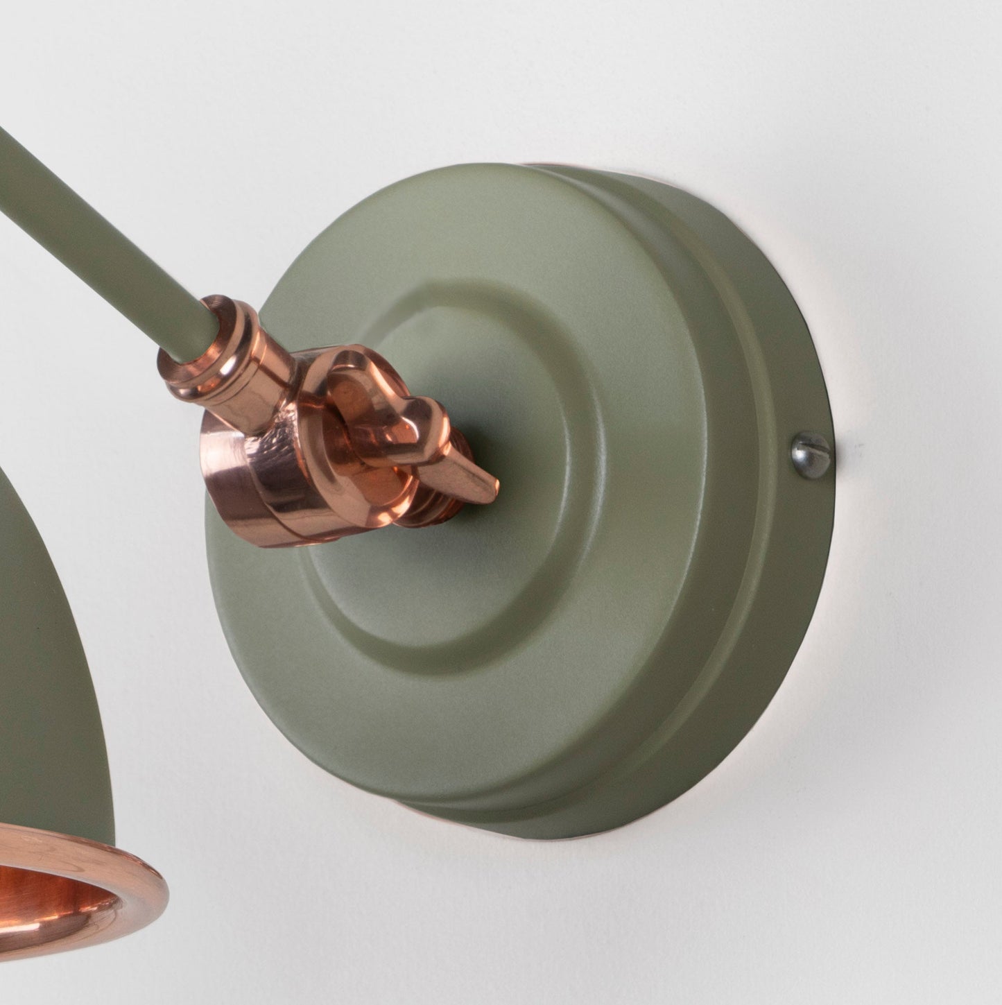 From The Anvil Hammered Copper Brindley Wall Light - Hot Tub Shop
