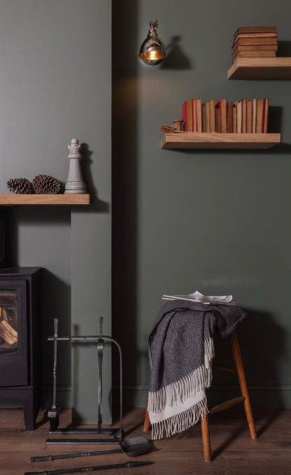 From The Anvil Hammered Nickel Brindley Wall Light