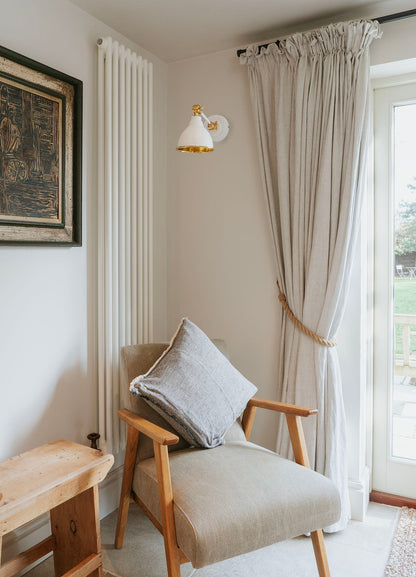 From The Anvil Hammered Brass Brindley Wall Light - Hot Tub Shop