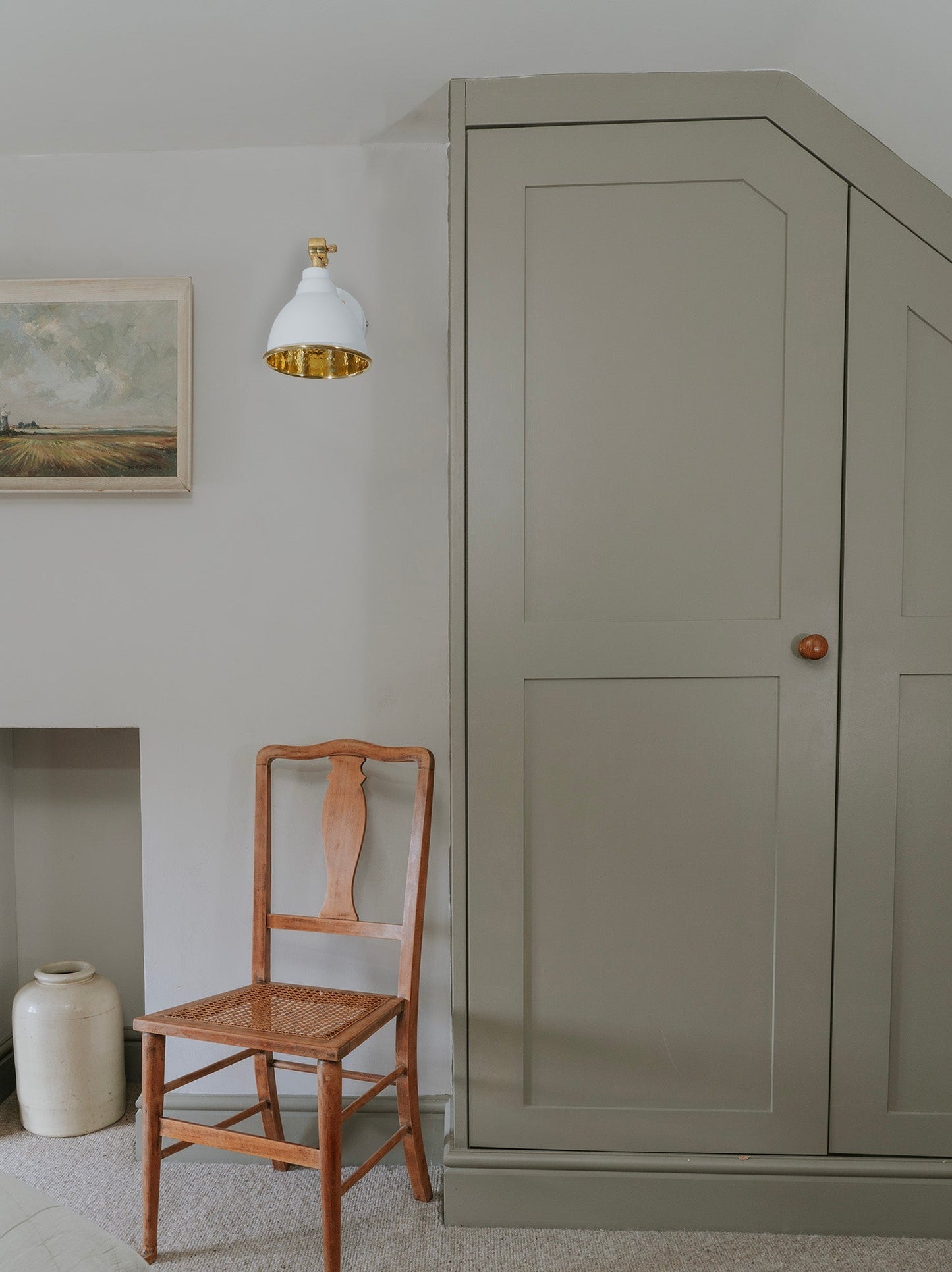 From The Anvil Hammered Brass Brindley Wall Light - Hot Tub Shop