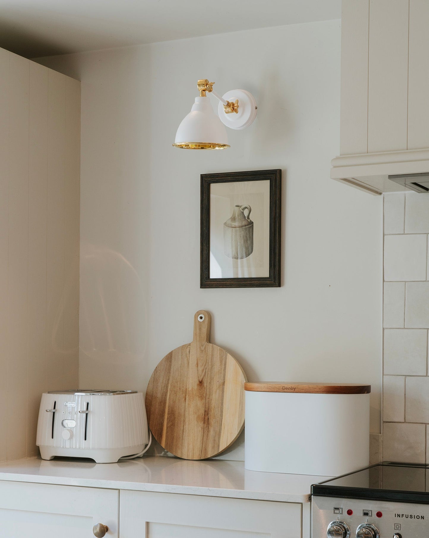 From The Anvil Hammered Brass Brindley Wall Light - Hot Tub Shop