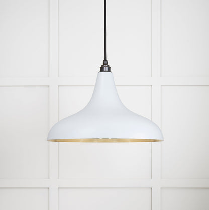 From The Anvil Smooth Brass Frankley Pendant - Hot Tub Shop