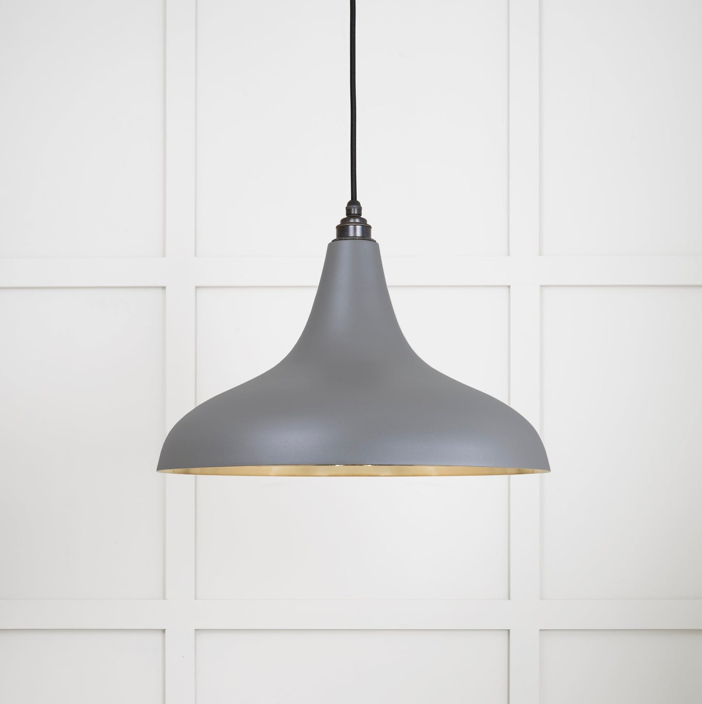 From The Anvil Smooth Brass Frankley Pendant - Hot Tub Shop