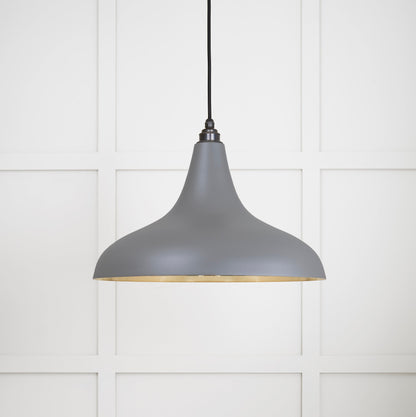 From The Anvil Smooth Brass Frankley Pendant - Hot Tub Shop