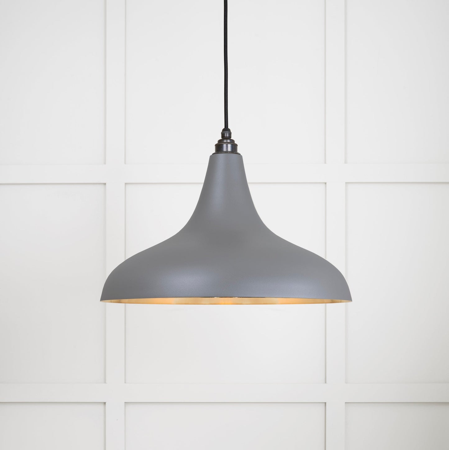 From The Anvil Smooth Brass Frankley Pendant - Hot Tub Shop