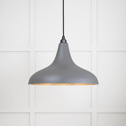 From The Anvil Smooth Brass Frankley Pendant - Hot Tub Shop