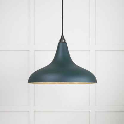 From The Anvil Smooth Brass Frankley Pendant - Hot Tub Shop
