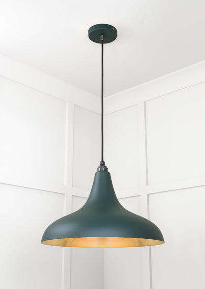 From The Anvil Smooth Brass Frankley Pendant - Hot Tub Shop