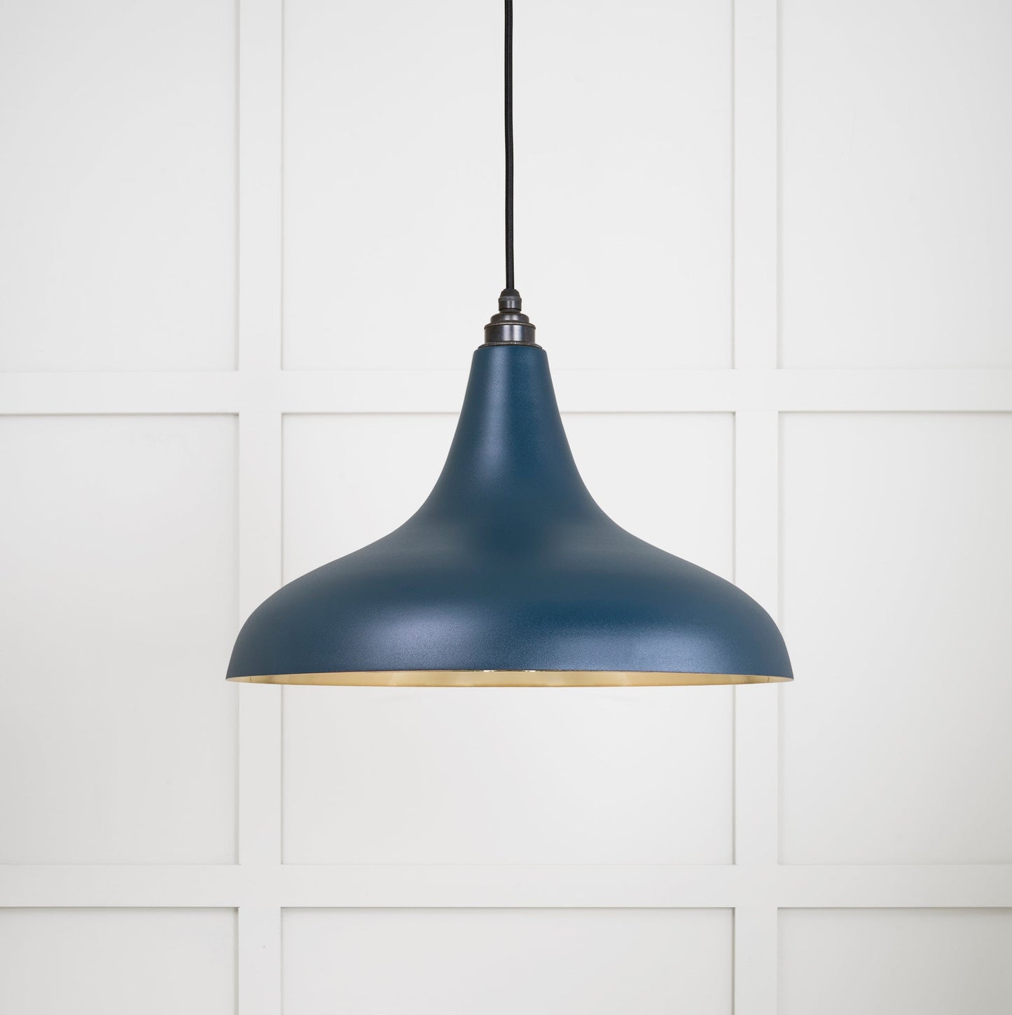 From The Anvil Smooth Brass Frankley Pendant - Hot Tub Shop