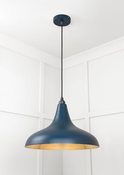 From The Anvil Smooth Brass Frankley Pendant - Hot Tub Shop