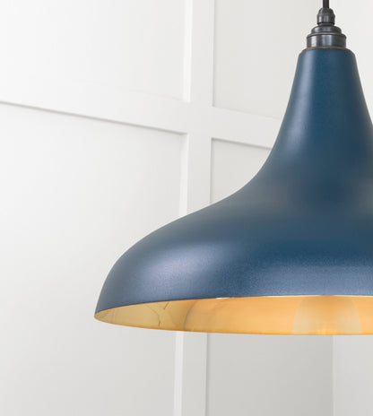 From The Anvil Smooth Brass Frankley Pendant - Hot Tub Shop