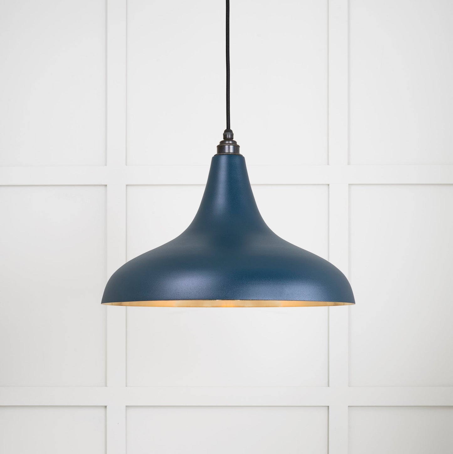 From The Anvil Smooth Brass Frankley Pendant - Hot Tub Shop