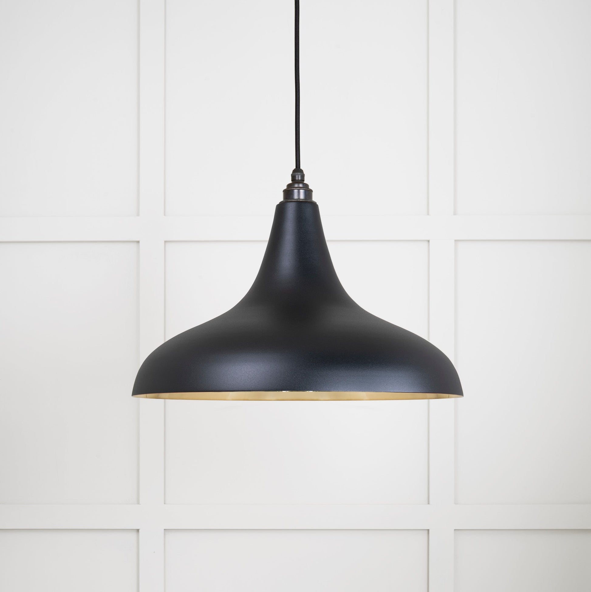 From The Anvil Smooth Brass Frankley Pendant - Hot Tub Shop