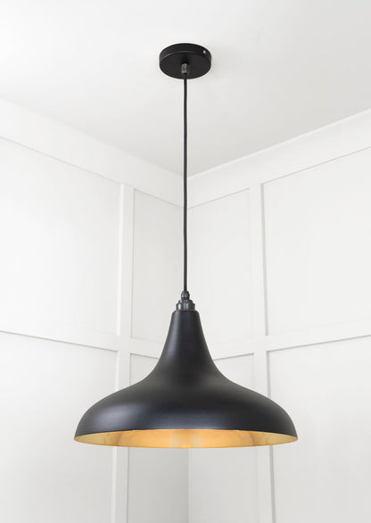 From The Anvil Smooth Brass Frankley Pendant - Hot Tub Shop
