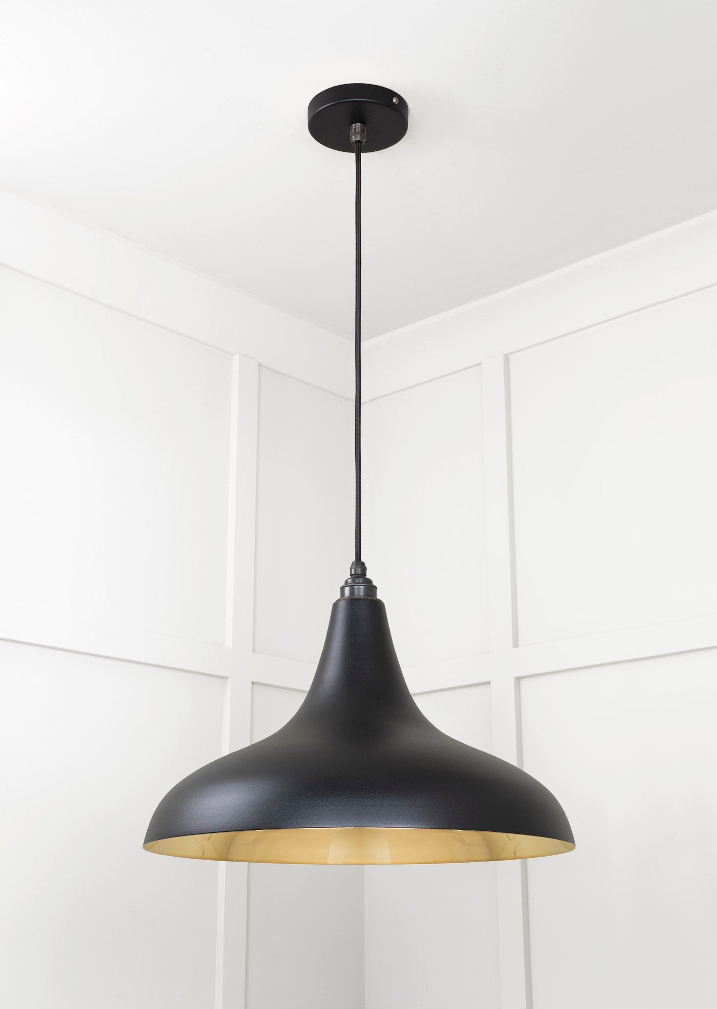 From The Anvil Smooth Brass Frankley Pendant - Hot Tub Shop