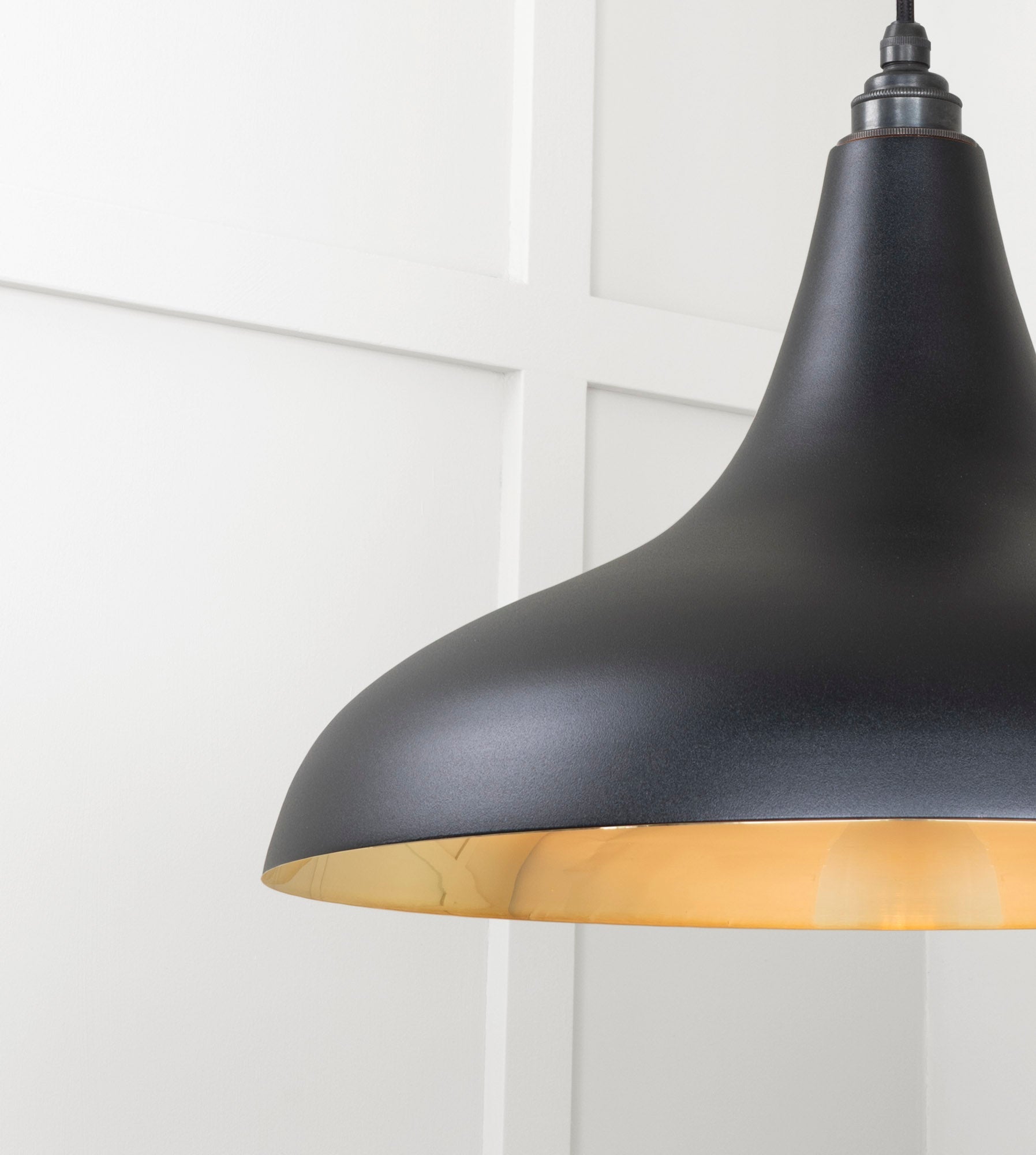 From The Anvil Smooth Brass Frankley Pendant - Hot Tub Shop
