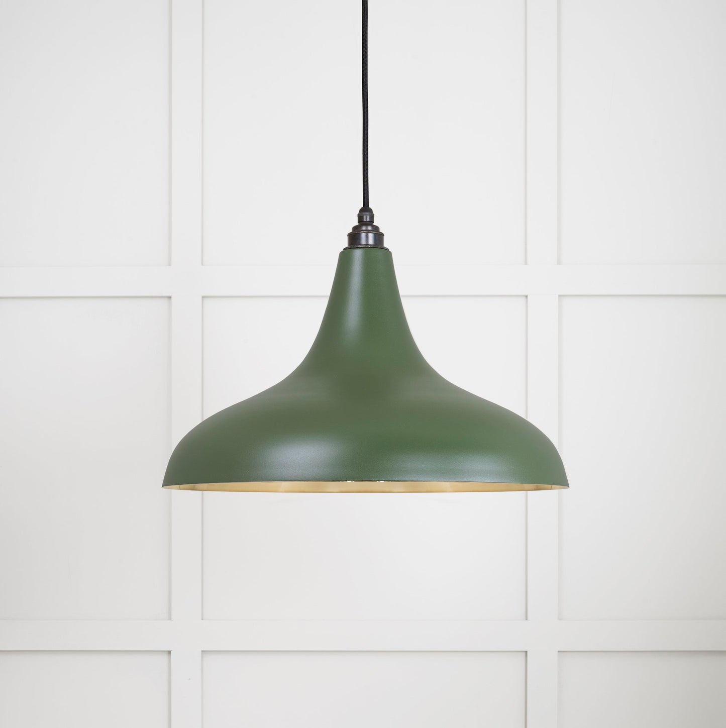 From The Anvil Smooth Brass Frankley Pendant - Hot Tub Shop