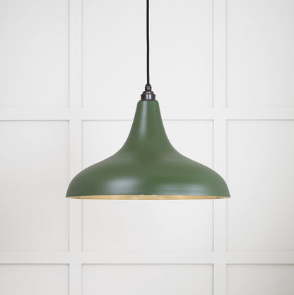 From The Anvil Smooth Brass Frankley Pendant - Hot Tub Shop