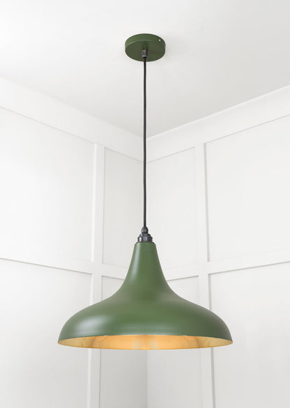 From The Anvil Smooth Brass Frankley Pendant - Hot Tub Shop
