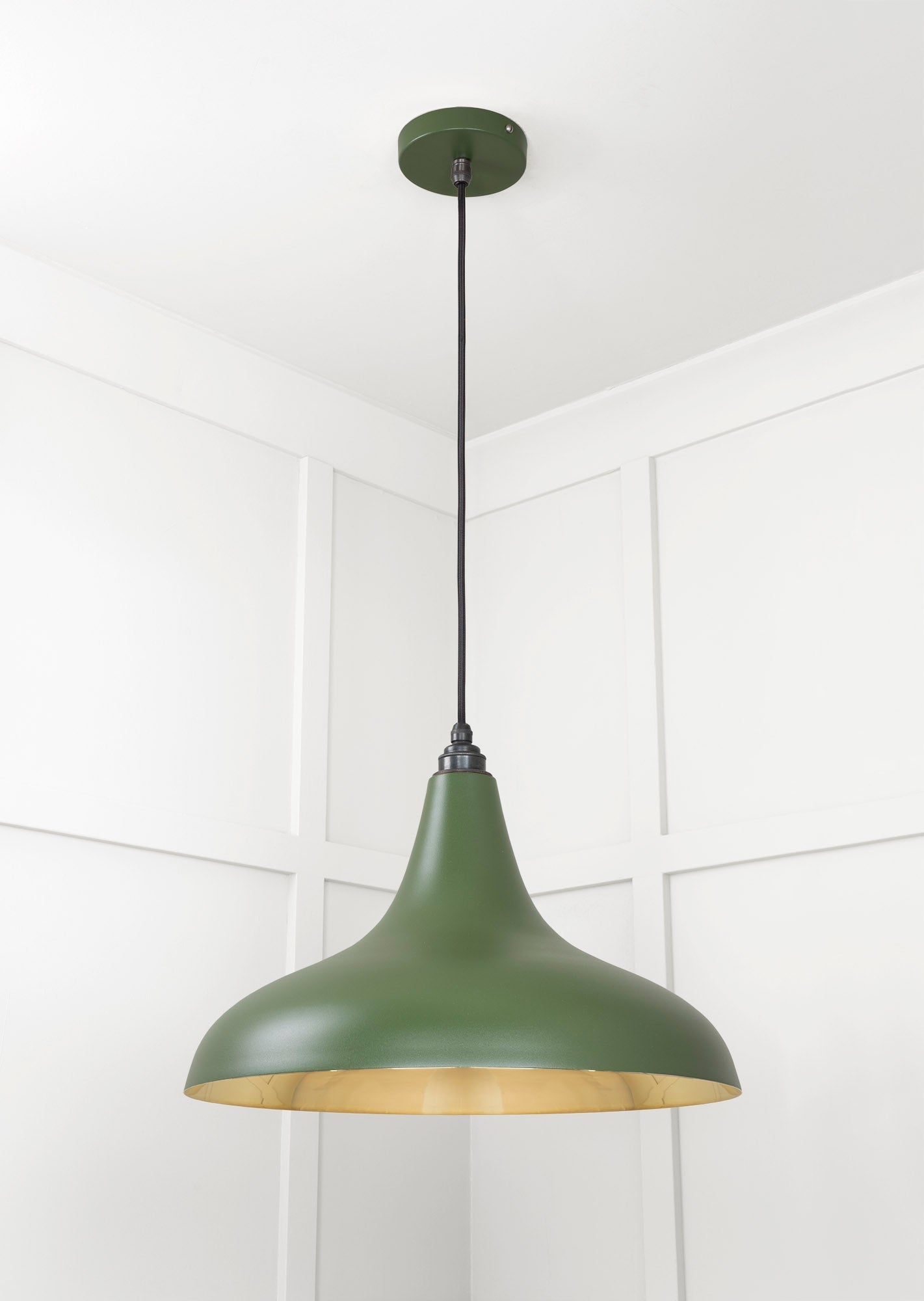 From The Anvil Smooth Brass Frankley Pendant - Hot Tub Shop