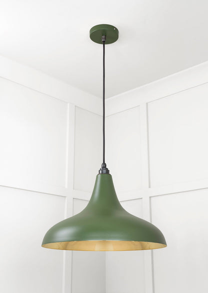 From The Anvil Smooth Brass Frankley Pendant - Hot Tub Shop