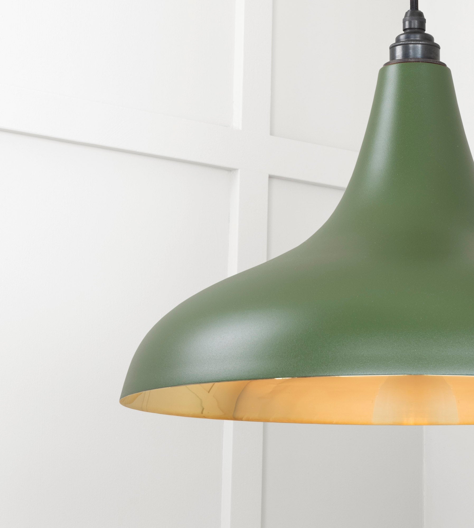 From The Anvil Smooth Brass Frankley Pendant - Hot Tub Shop