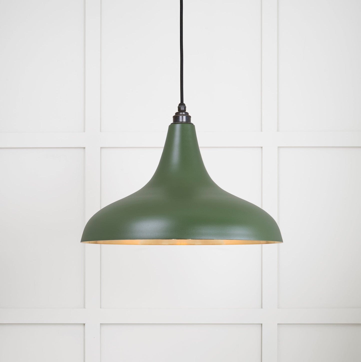 From The Anvil Smooth Brass Frankley Pendant - Hot Tub Shop