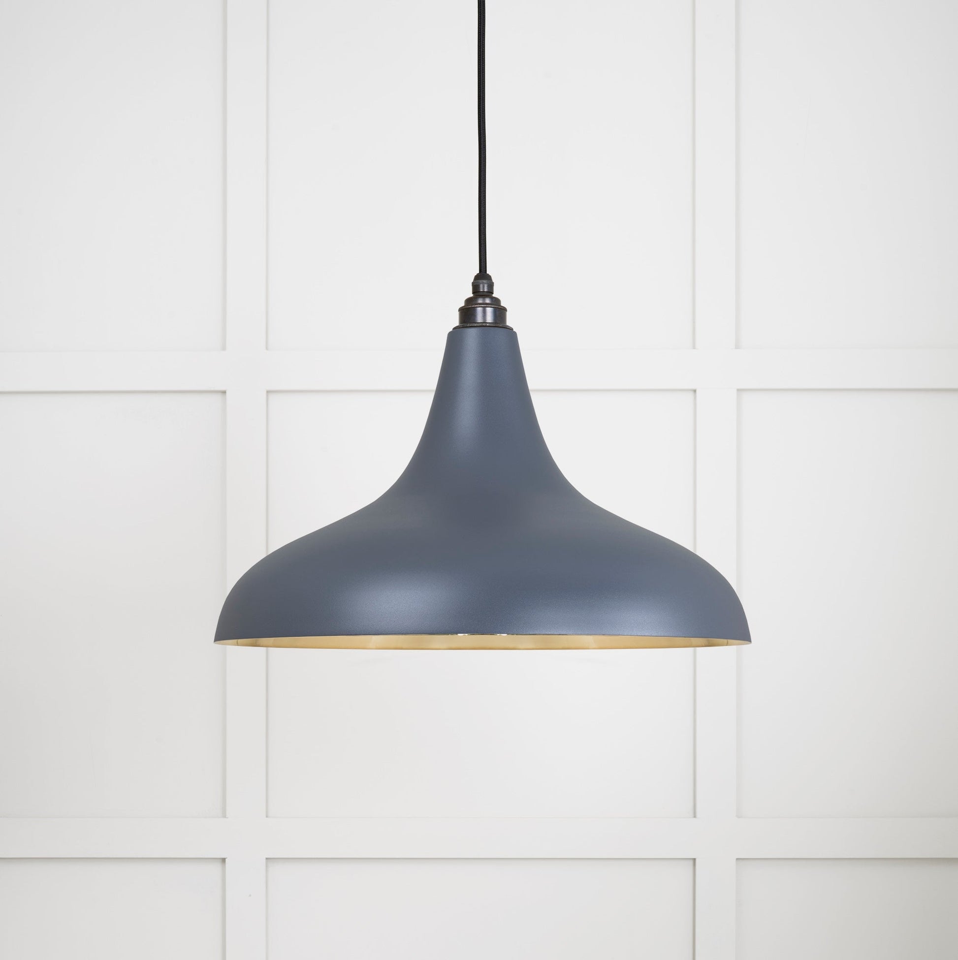 From The Anvil Smooth Brass Frankley Pendant - Hot Tub Shop