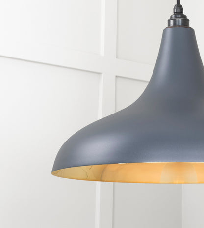 From The Anvil Smooth Brass Frankley Pendant - Hot Tub Shop